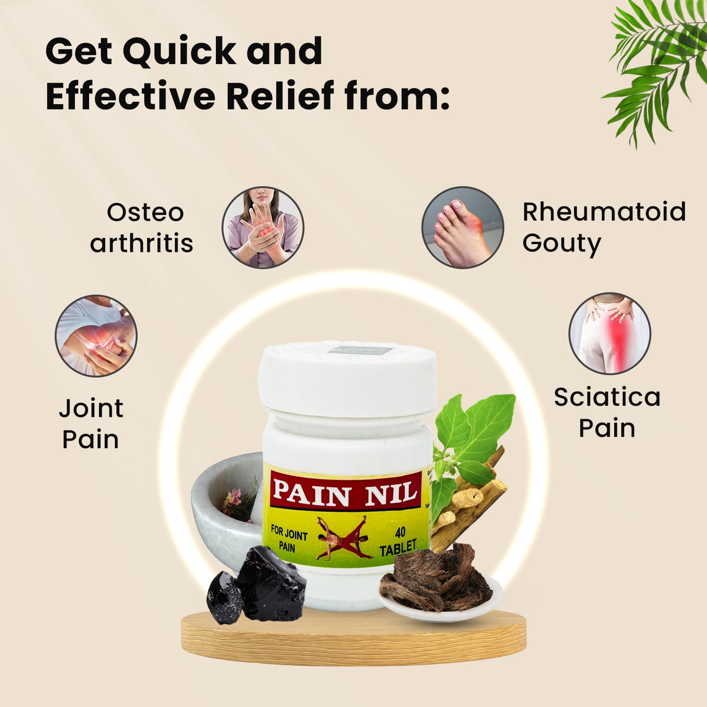 Pain Nil Tab Boost Bone Health with Ayurveda's Natural Methods